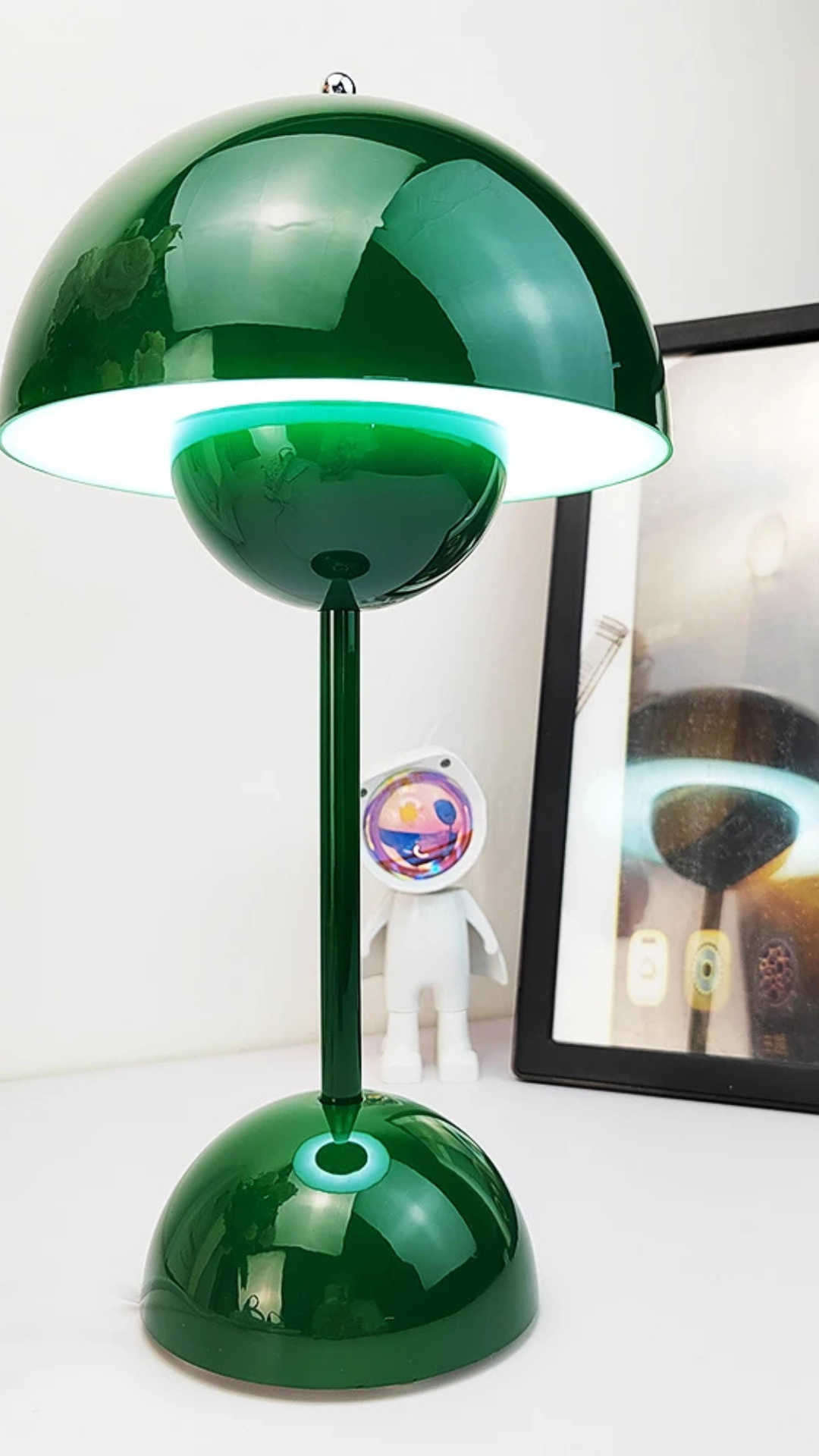 Lampe champignon de chevet .