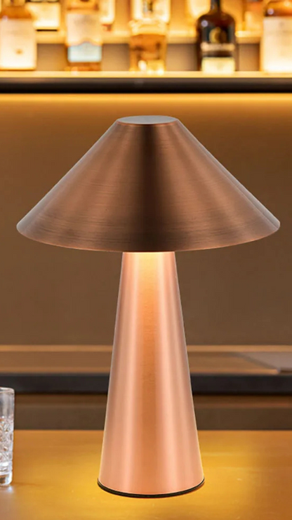 Lampe champignon tactile .