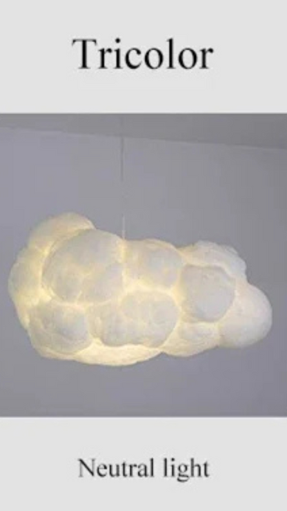 Lampe originale plafond .