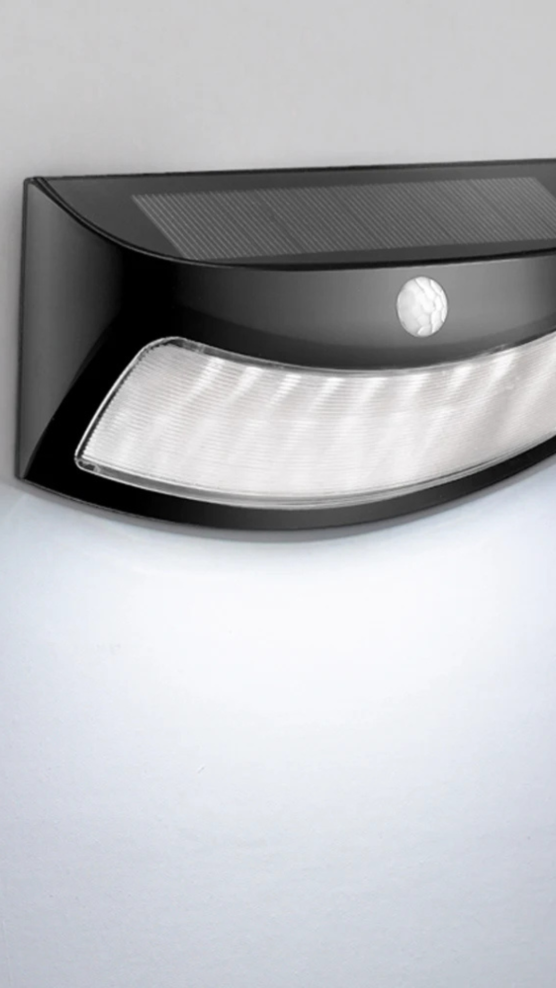 Lampe solaire extérieur pour pilier de portail .