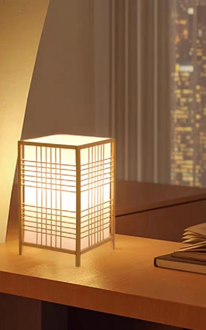 Lampe de chevet japonaise .