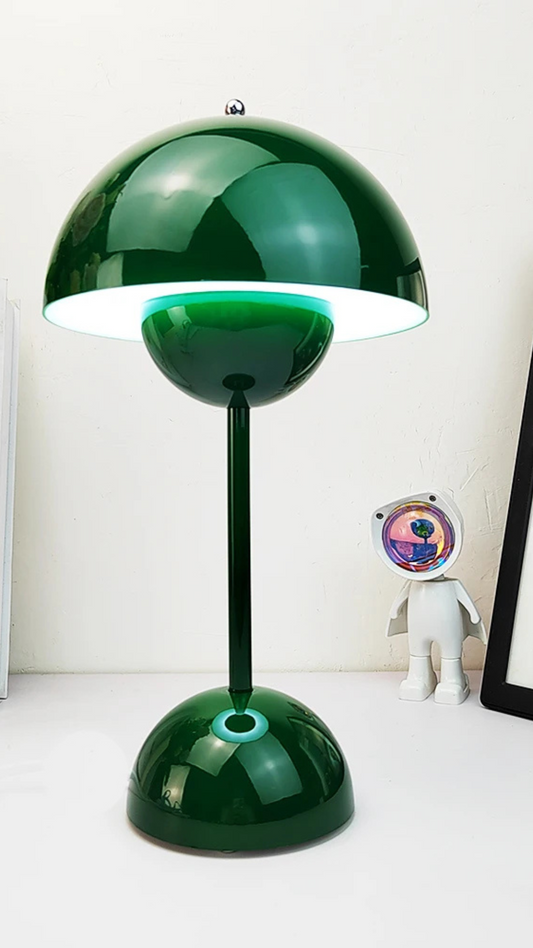 Lampe champignon design .