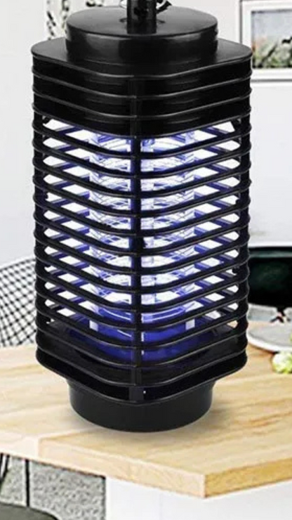 Lampe bleu anti moustique.