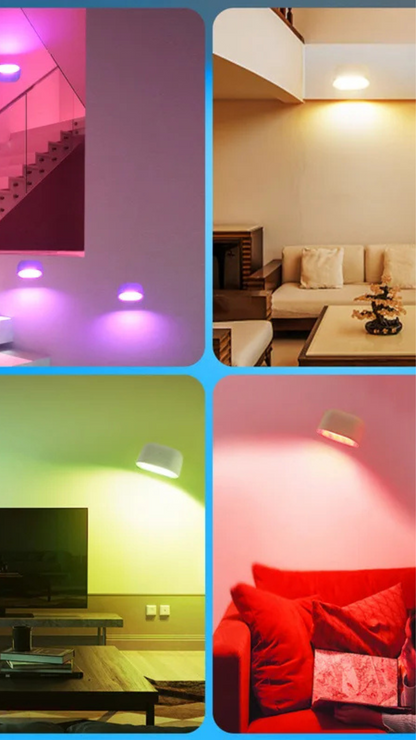 Lampe led murale sans fil .