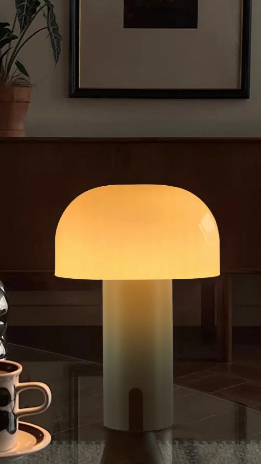 Lampe champignon tactile pour chambre .