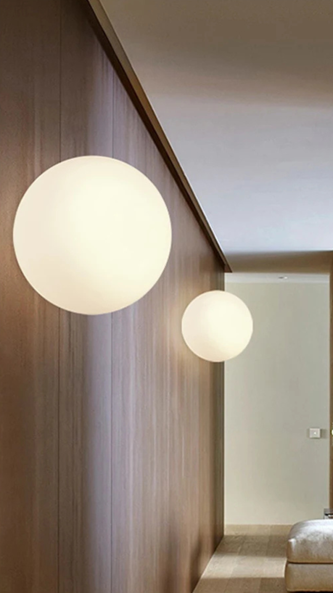 Lampe led de plafond .