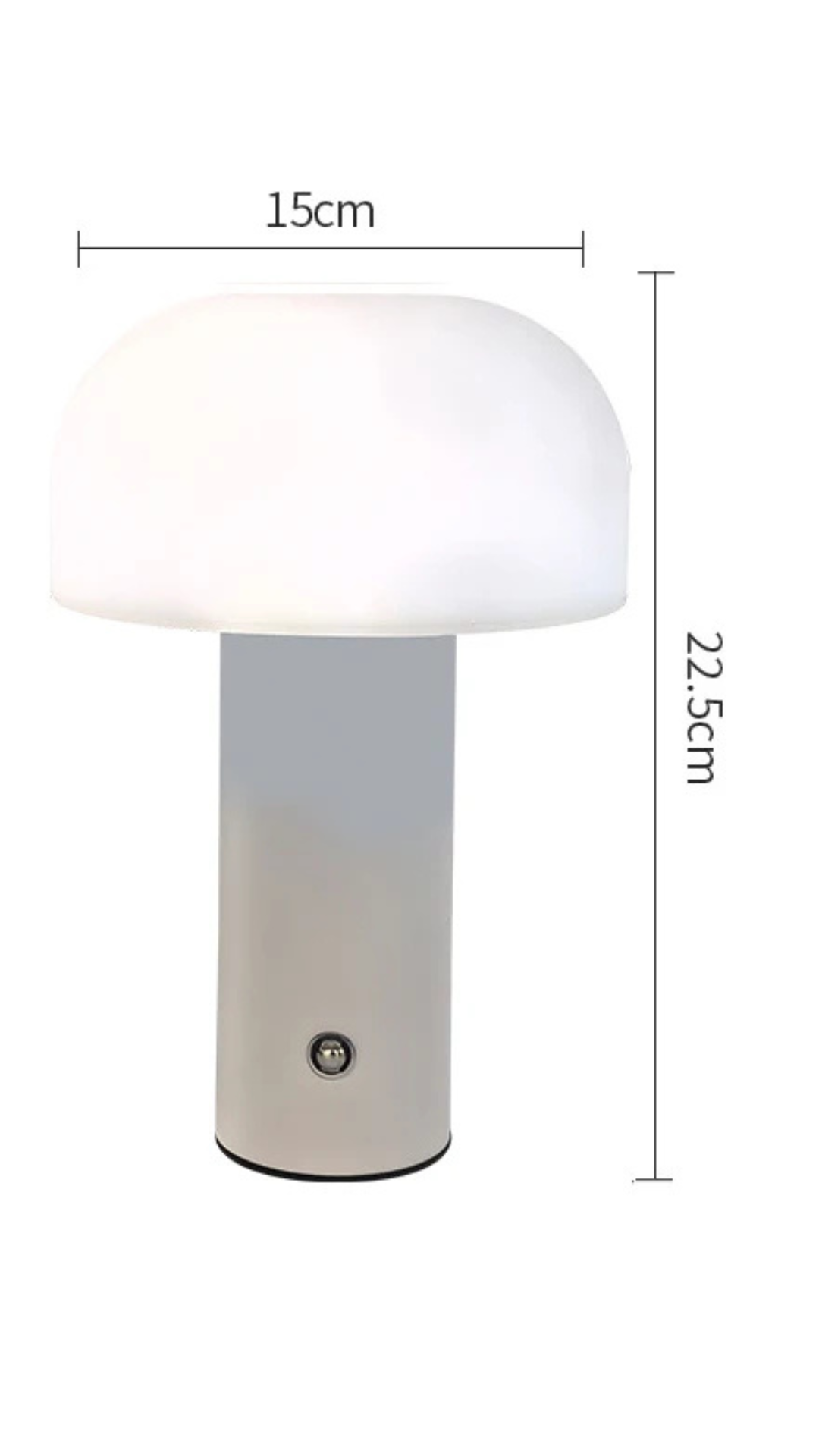 Lampe champignon tactile pour chambre .