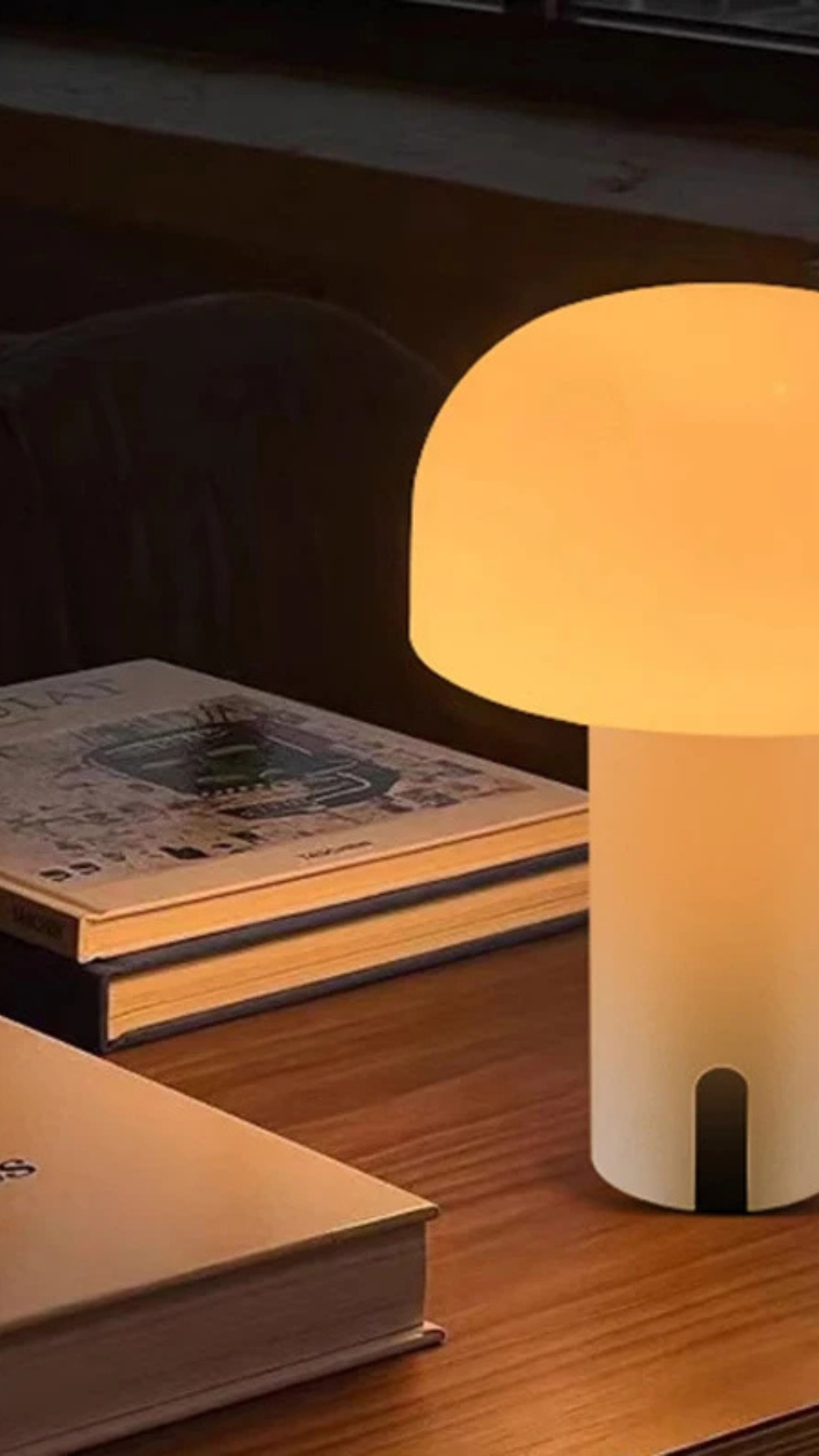 Lampe champignon tactile pour chambre .