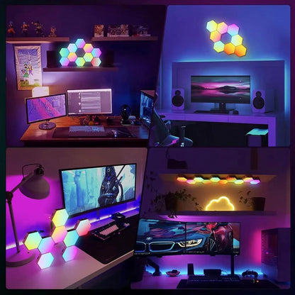 Lampe led sans file pour bureau .