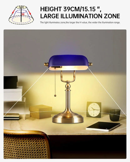 Lampe de table industrielle .